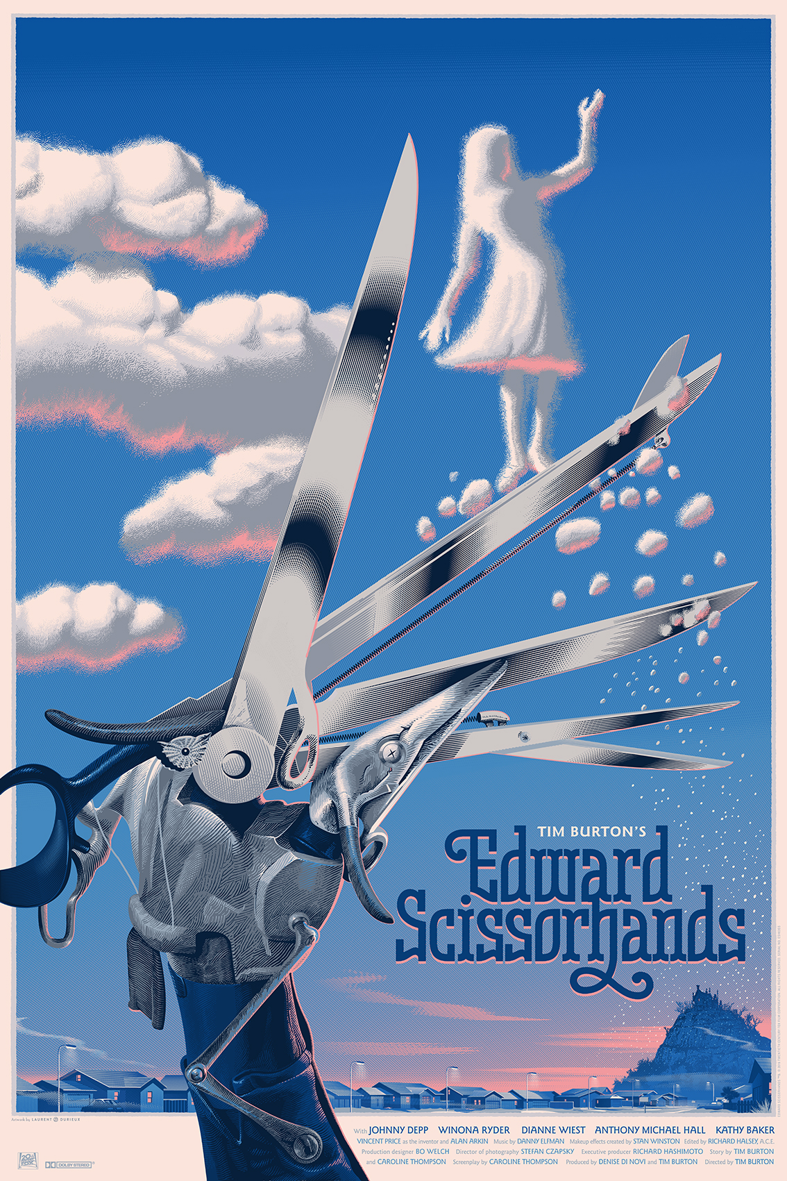 Durieux Edward ScissorHands Poster